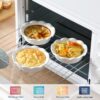 Set of 6 Ceramic Mini Pie Pans – 5.5" Oven Safe for Pot Pie, Tarts & Desserts (White) - Image 3