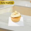 200 PCS White Cocktail Napkins – 2-Ply 4.5" Disposable Beverage Napkins for Parties, Weddings & Daily Use - Image 3