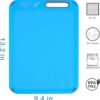 4-Piece Plastic Cutting Board Set with Storage Stand – BPA-Free, Dishwasher Safe, Color-Coded for Food Safety - Image 4