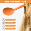 12-Piece Reusable Plastic Serving Utensils – 10" Spoons, Slotted Spoons & Tongs for Party Buffet (Orange/Blue/Yellow/Green) - Image 2