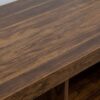 TV Stand for up to 55" TVs – Rustic Brown Console with Open Storage - Image 5