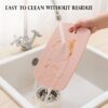 3-Piece Plastic Cutting Board Set – Thick, Easy Grip Handle & Dishwasher Safe (Pink) - Image 7