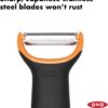 Stainless Steel Good Grips Julienne Y-Peeler – Black, 4.2"W x 8"H - Image 6