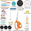 Sewing Kit for Adults, Professional Needle & Thread Set with Scissors, 43 Threads, 30 Needles, Thread Snips & More for Home, Travel & Beginners - Image 2
