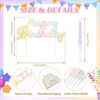 Happy Birthday Letter Candle Set – 10 Macaron Spiral Candles (2.95") - Image 3