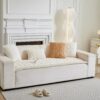 Fuzzy Couch Cover for Dogs – Washable, Non-Slip Sofa Protector with Geometric Jacquard Design - Image 6