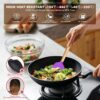12-Piece Silicone Cooking Utensil Set – Wooden Handles, Heat-Resistant, BPA-Free, Dishwasher Safe (Purple) - Image 6