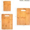 3-Piece Bamboo Cutting Board Set – Assorted Sizes for Kitchen Use - Image 2