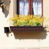 30 Bundles Yellow Artificial Flowers – UV Resistant Faux Plants for Garden, Porch & Window Box Decor - Image 4