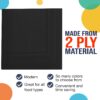 50 PCS Black Paper Dinner Napkins – 2-Ply Disposable Napkins for Parties, Lunch & Everyday Use - Image 4
