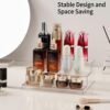 Clear 3-Tier Spice Rack Organizer – Cabinet, Pantry, Bathroom & More (2 Pack) - Image 4