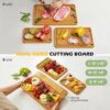 Bamboo Cutting Board – Durable Wood with Juice Grooves & Handles, Ideal for Meat, Veggies & Charcuterie - Image 4