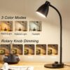 LED Desk Lamp with USB Port, 3 Color Modes, Dimmable, Flexible Gooseneck for Office & Bedside - Image 5