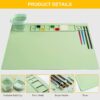 Silicone Painting Mat with Cup & Brush Cleaner – Art & Craft Mat for Kids DIY - Image 7