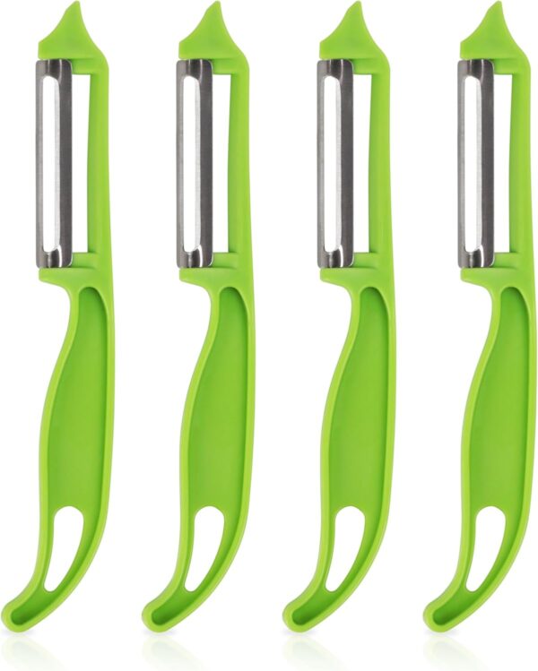 Multi-Purpose Vegetable Peeler & Grater Set – White (Green)