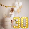 4FT Light-Up Number 15 Marquee – Gold Foam Board DIY Kit for Birthday, Graduation & Anniversary Parties - Image 3