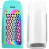 Rainbow Titanium Handheld Grater Set – Stainless Steel with Removable Containers - Image 6