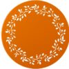 "3-Piece Folding Bistro Set – Indoor/Outdoor Table & Chairs, Orange" - Image 6