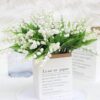 12 Pcs Artificial Lily of the Valley Flowers – Faux White Bell Flowers for Wedding, Home & Garden Decor - Image 6