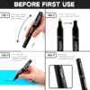 8 Acrylic Paint Pens – Washable Markers for Rock, Wood, Canvas & Crafts - Image 4