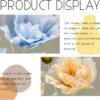5.5ft Artificial Silk Flowers – Giant Faux Flowers with Stems for Wedding & Photography Decor - Image 4