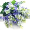 3 Bouquets Lilac Faux Snapdragon Flowers – Silk & Plastic Arrangements for Home, Garden, Wedding & Table Decor - Image 7
