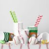 Baseball Party Supplies Kit for 24 – Includes Plates, Cups, Napkins, Banner & Tablecloth for Birthday & Game Day - Image 2