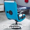 Nintendo Gaming Chair for Kids – Floor Rocker with Mario & Friends (Ages 5-17) - Image 2