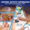 Glow in the Dark Rock Painting Kit, Arts & Crafts for Kids Ages 6-12, Creative Paint Kit for Boys & Girls, Birthday Gift Toy - Image 3
