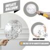 62-Piece Colorful Confetti Balloon Kit – 12" Multicolor Balloons for Parties & Events - Image 3