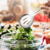 24-Pack Stainless Steel Serving Utensils Set – 8 Serving Spoons, 8 Slotted Spoons, 8 Tongs for Buffet & Catering (Silver) - Image 4