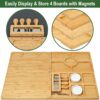 Set of 4 Charcuterie Boards – Cheese Serving Trays Gift Set, Perfect for Housewarming & Couples - Image 7