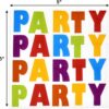 100 Rainbow Party Napkins – Colorful Disposable Paper Napkins for Cocktails, Beverages & Desserts - Image 6
