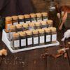 24 Glass Spice Jars with Bamboo Lids – 4 oz Set with Labels, Funnel & Storage for Rack, Cabinet, Drawer - Image 3