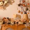 Fake Maple Leaf Garland – White Hanging Autumn Decor for Outdoor, Wedding & Home - Image 4