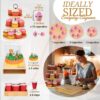 3-Tier Bamboo Cupcake Stand – Tiered Dessert Table Display & Serving Tray - Image 5