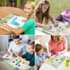 Silicone Painting Mat with Cup & Brush Cleaner – Art & Craft Mat for Kids DIY - Image 2