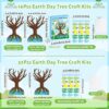 Earth Day Tree Craft Kits – DIY Environmental Decorations for Kids' Educational Activities (32 Pack) - Image 7