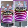 Mermaid Birthday Candle Set – 6-Pack with Number & Themed Candles (Tails & Shells) - Image 2