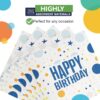 300 PCS Happy Birthday Disposable Napkins – 2-Ply Colored Paper Napkins for Parties, Lunch & Table Décor - Image 6