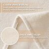 White Couch Cover for 3-Cushion Sofa – Water-Resistant, Non-Slip, Pet-Friendly Protector (71" x 118") - Image 6