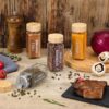 24 Glass Spice Jars with Bamboo Lids – 4 oz Set with Labels, Funnel & Storage for Rack, Cabinet, Drawer - Image 5