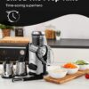 Rotary Cheese Grater with Handle – 3-Blade Mandoline Slicer & Vegetable Grinder with Peeler - Image 7