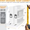 Slide & Rotate Spice Rack Organizer – Magnetic 5-Tier Cabinet Storage with Adjustable Shelves - Image 7