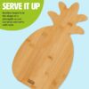 2-Piece Pineapple Slicer & Bamboo Board Set – Stainless Steel Slicer with Non-Slip Handle - Image 3