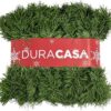 50ft Green Christmas Garland – Soft Non-Lit Holiday Decor for Indoor/Outdoor Use - Image 3