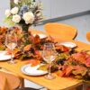 6ft Fall Maple Leaf Garland with Lights – Autumn Decor with Pine Cones & Berries for Thanksgiving & Home Decor - Image 3