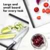 Good Grips 2-Piece Plastic Cutting Board Set – Clear (Pack of 1) - Image 8