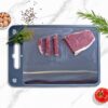Double-Sided Cutting Board – Large 316 Stainless Steel & Wheat Straw PP, Food-Grade & Easy to Clean (15.8" x 10.6") - Image 5