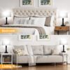 Set of 2 Touch Bedside Lamps – 3-Way Dimmable with USB-C & A Ports, Bulbs Included - Image 5